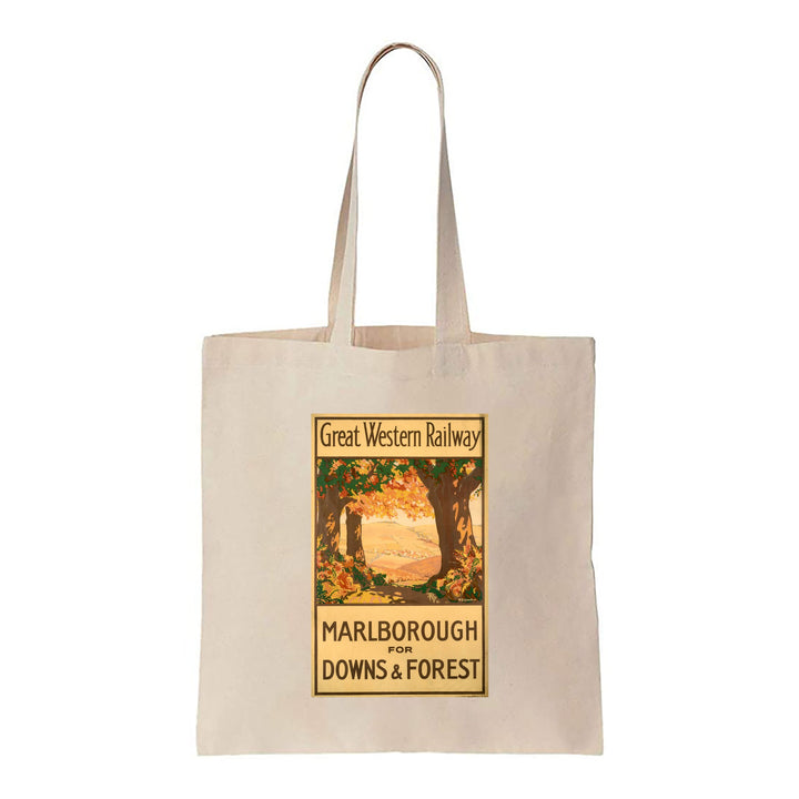 Marlborough for Downs and Forest - GWR - Canvas Tote Bag