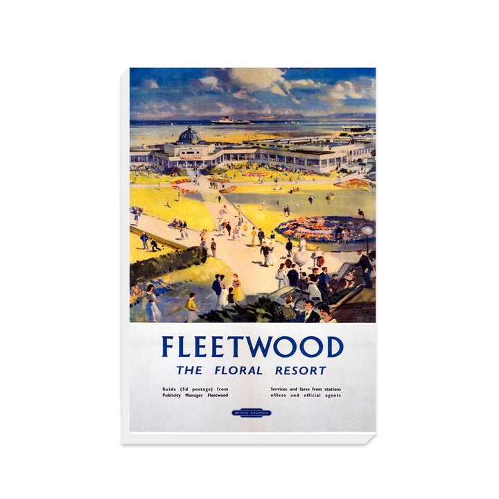 Fleetwood Floral Resort - British Railways - Canvas