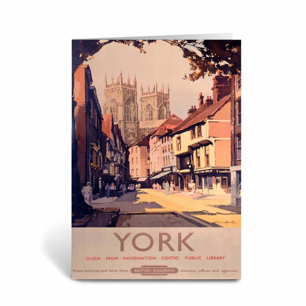 York - British Railways Greeting Card