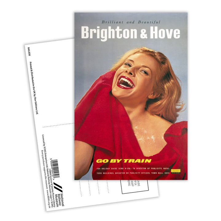 Brighton and Hove - Brilliant and Beautiful Postcard Pack of 8