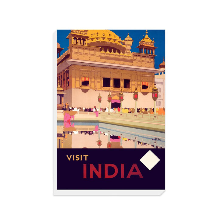 Visit India - Canvas
