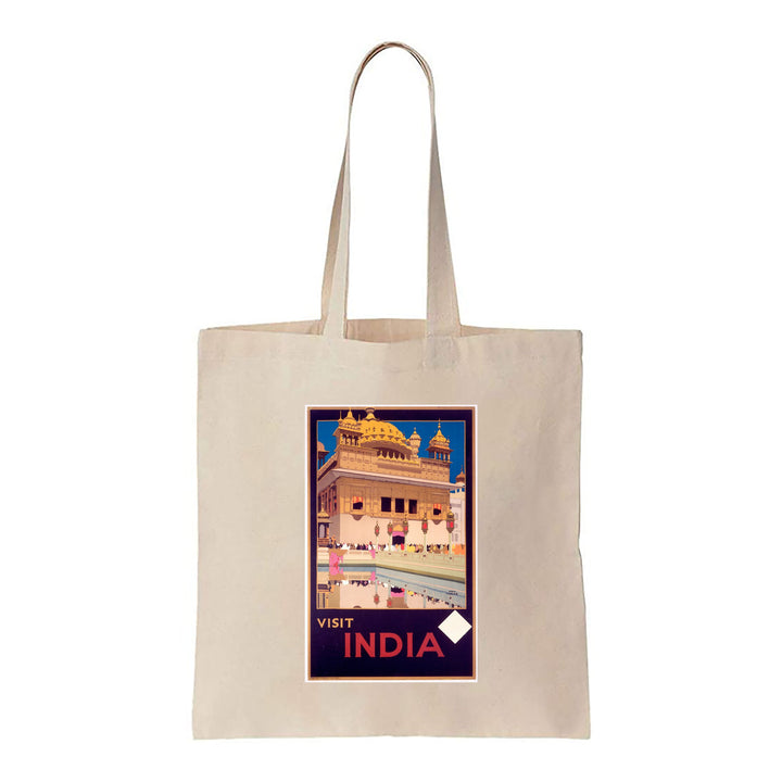 Visit India - Canvas Tote Bag