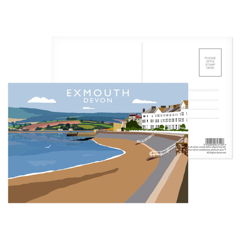 Exmouth, Devon Postcard Pack Love Your Location