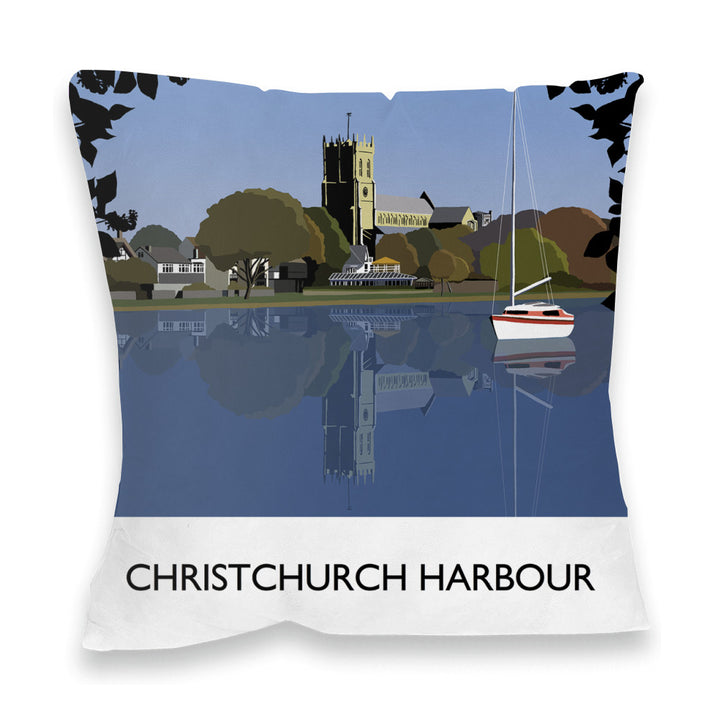 Christchurch Harbour, Dorset Fibre Filled Cushion