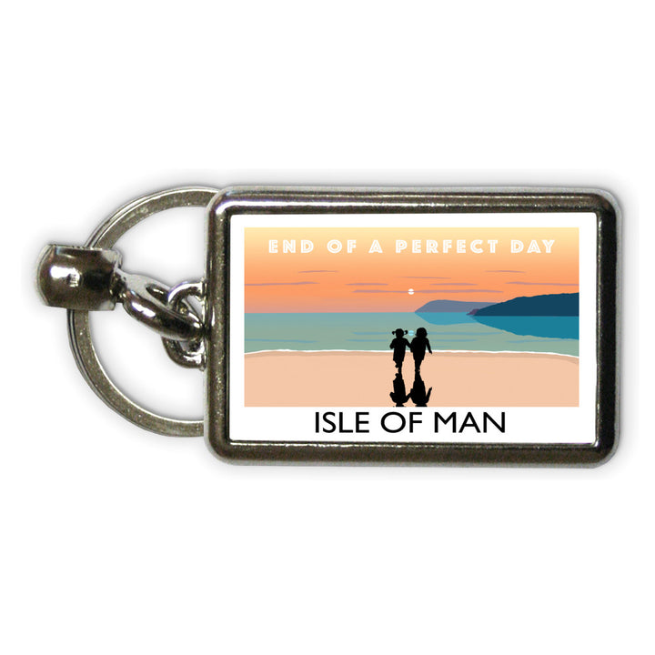 End of a perfect day, Isle of Man Metal Keyring