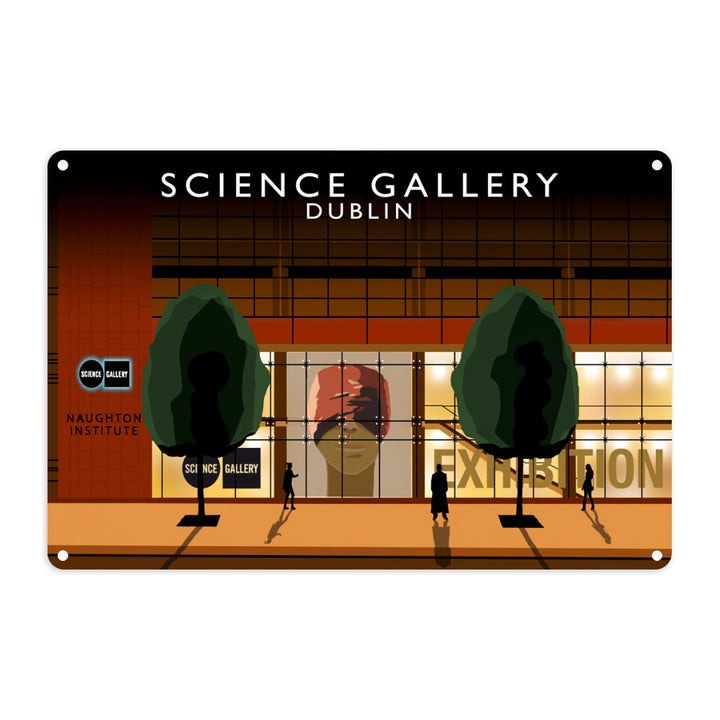 Science Gallery, Dublin, Ireland Metal Sign