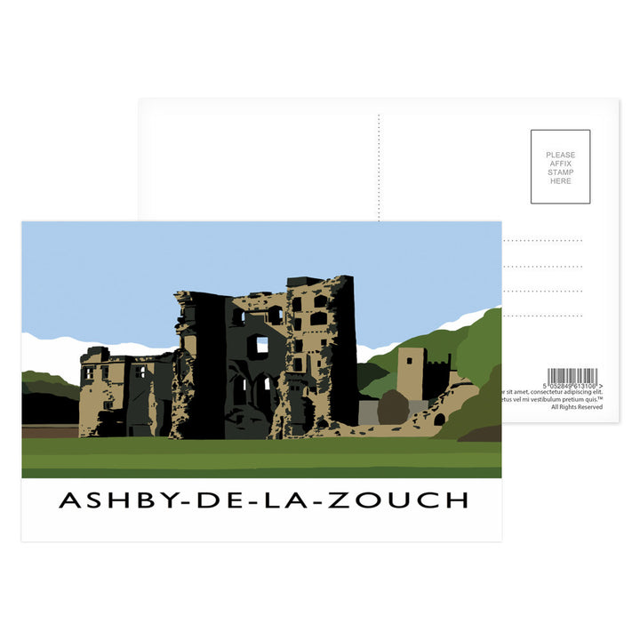 Ashby-De-La-Zouch, Leicestershire Postcard Pack