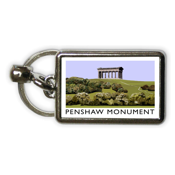 The Penshaw Monument Metal Keyring