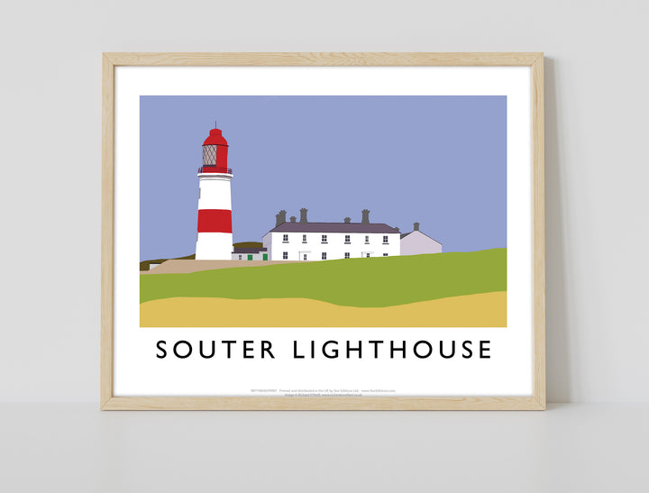 The Souter Lighthouse, Tyne and Wear - Art Print