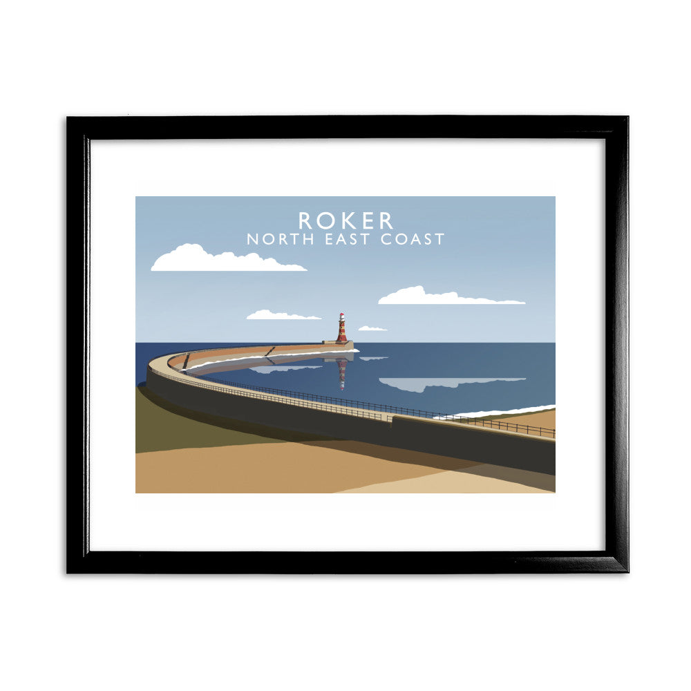 Roker, North East Coast - Art Print