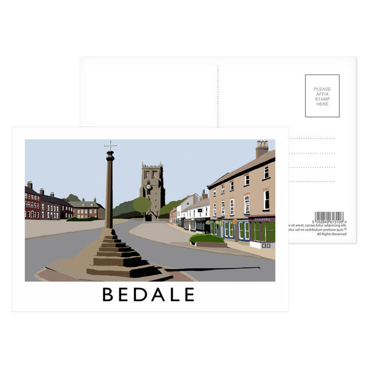 Bedale, North Yorkshire Postcard Pack