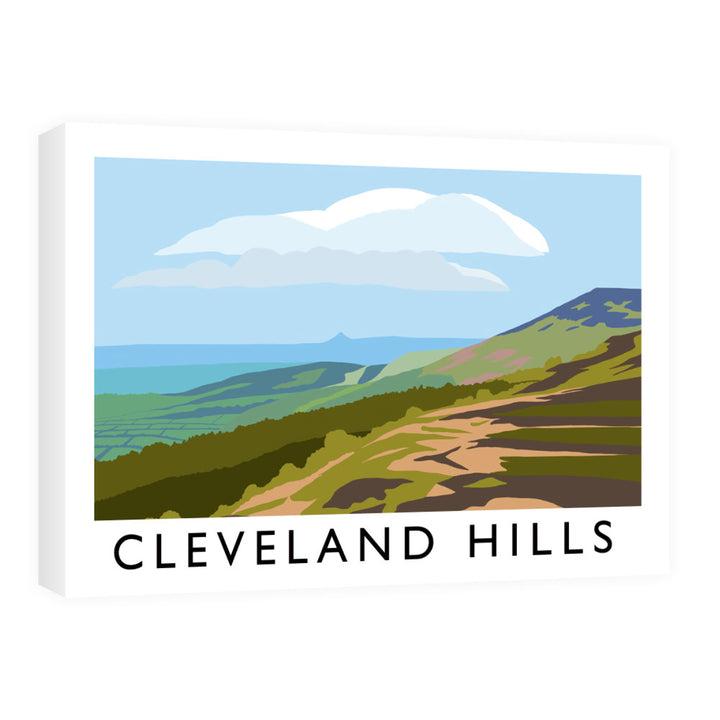 The Cleveland Hills, Yorkshire Canvas