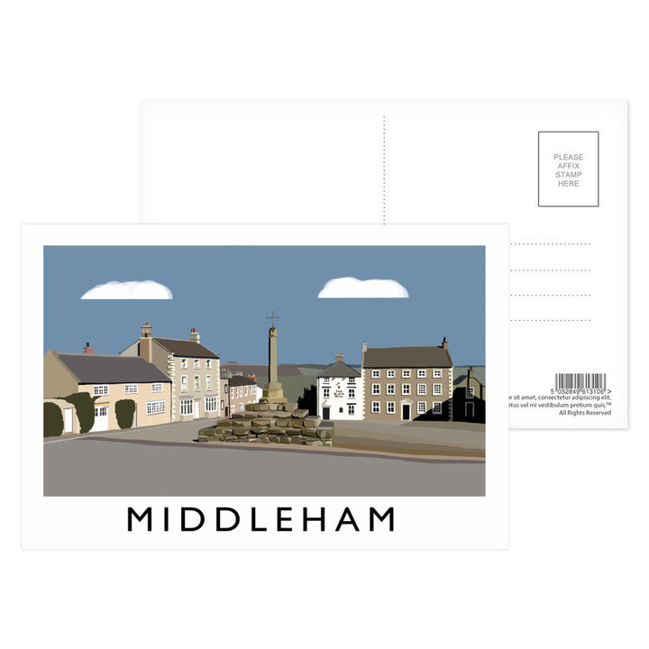Middleham, Yorkshire Postcard Pack