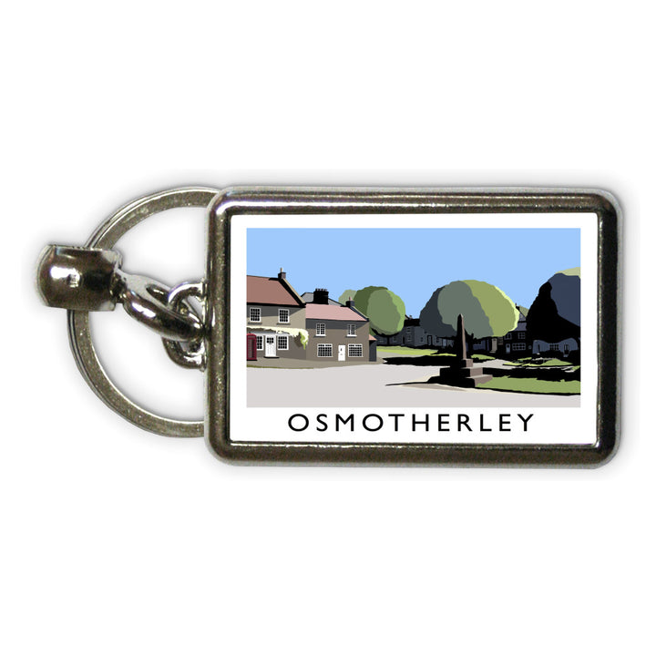 Osmotherley, Yorkshire Metal Keyring