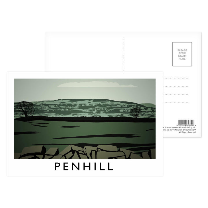 Penhill, Yorkshire Postcard Pack