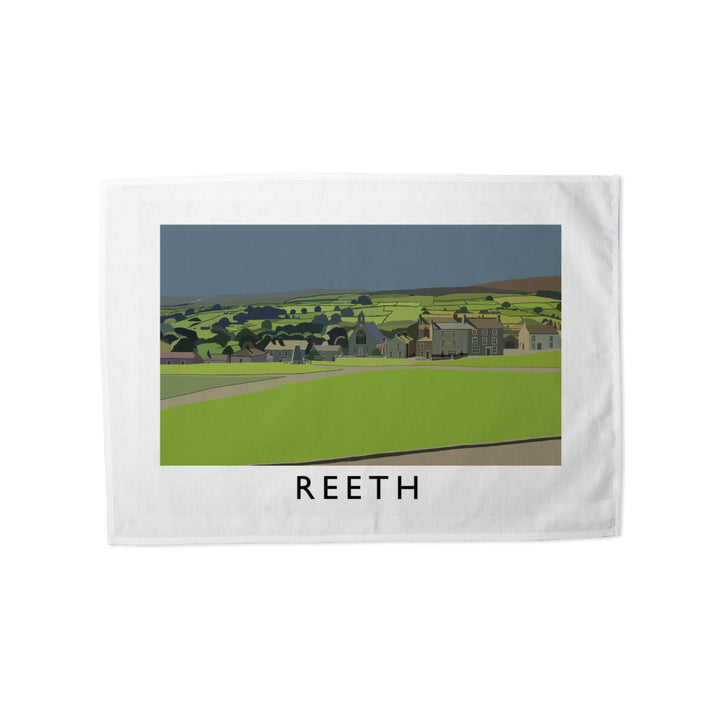 Reeth, Yorkshire Tea Towel