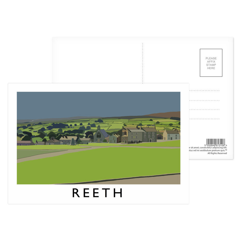 Reeth, Yorkshire Postcard Pack