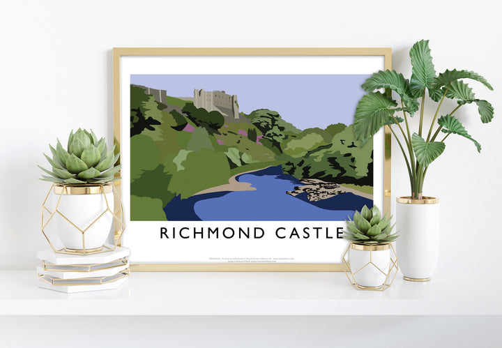 Richmond Castle, Yorkshire - Art Print