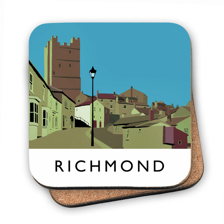 Richmond, Yorkshire MDF Coaster