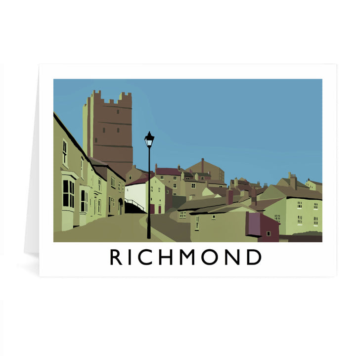 Richmond, Yorkshire Greeting Card 7x5