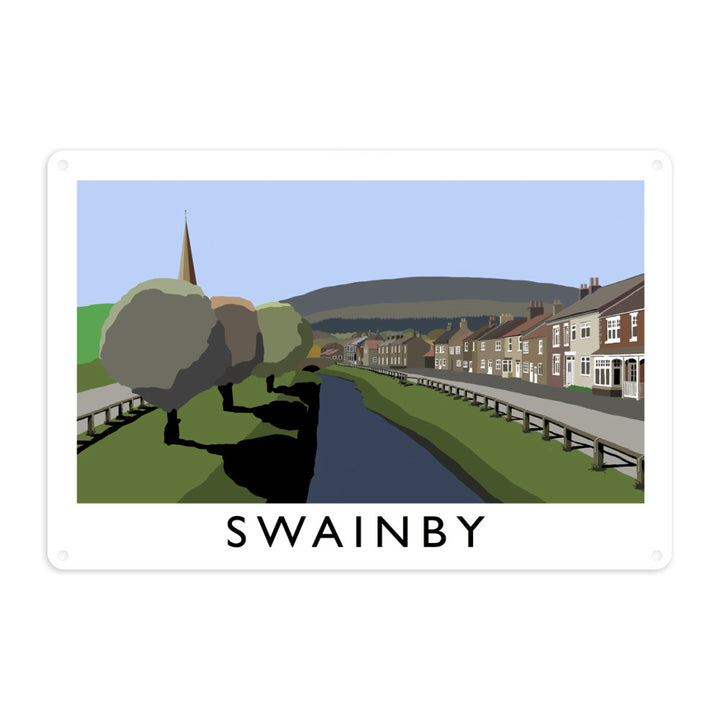Swainby, Yorkshire Metal Sign