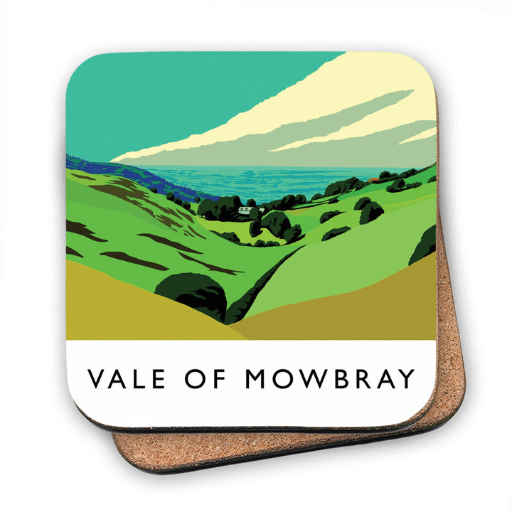 Vale of Mowbray, Yorkshire MDF Coaster