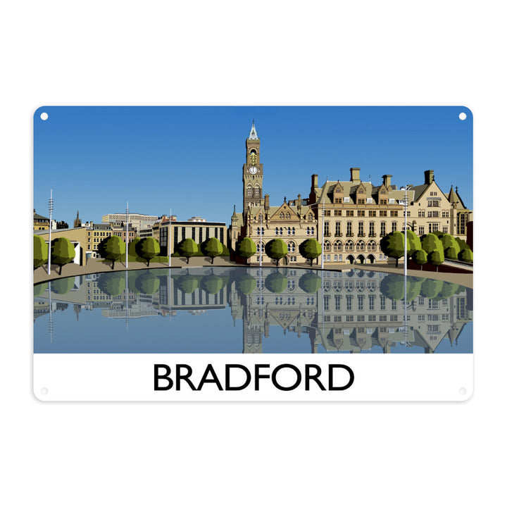 Bradford, West Yorkshire Metal Sign