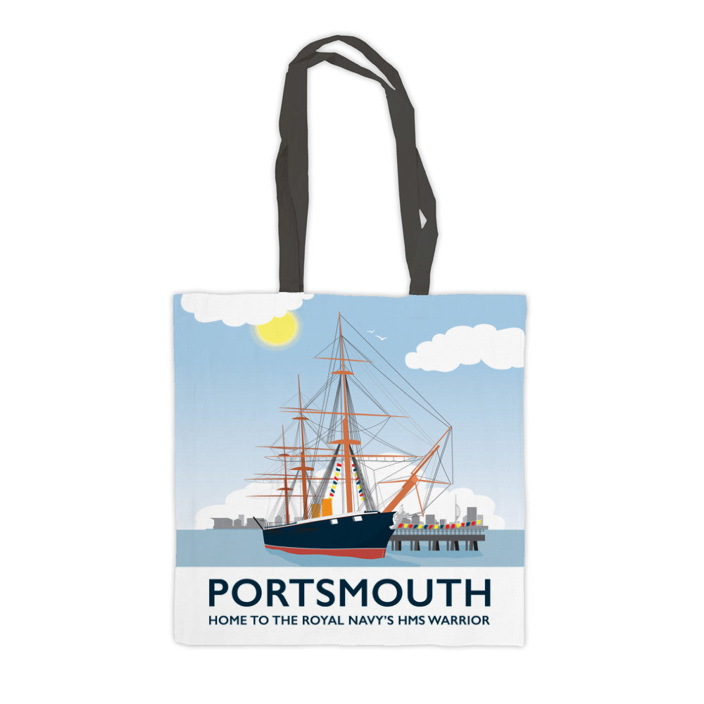 HMS Warrior, Portsmouth Premium Tote Bag