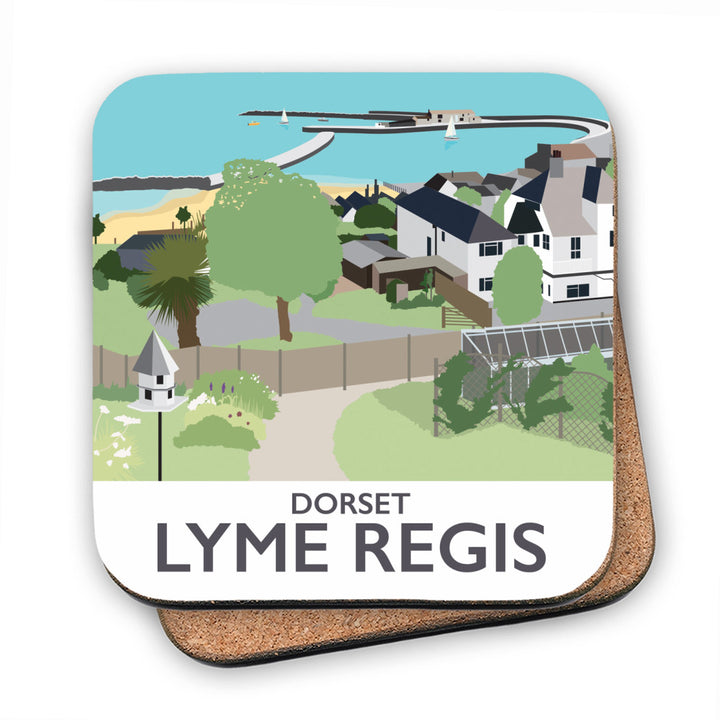 Lyme Regis, Dorset MDF Coaster