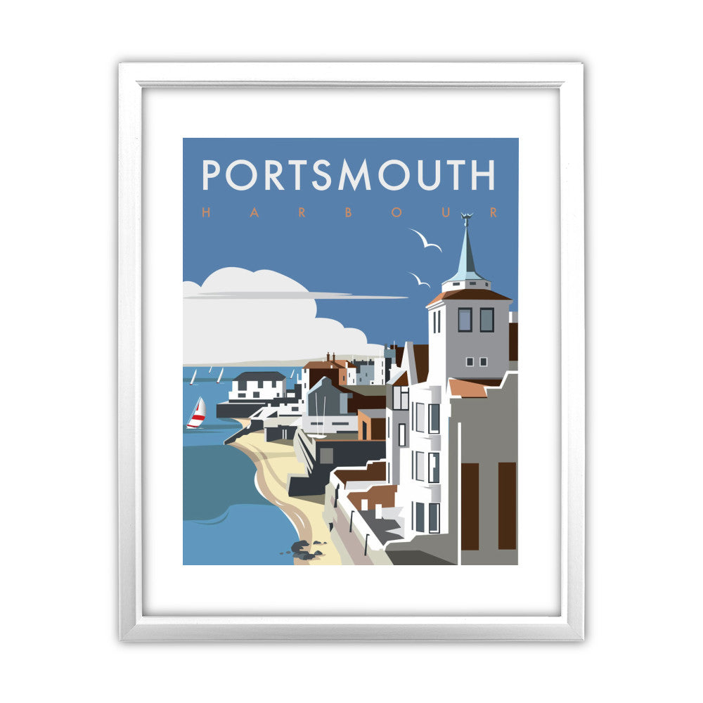 Portsmouth Harbour - Art Print