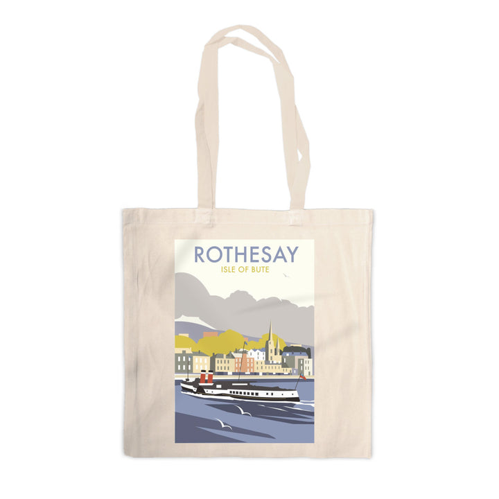 Rothesay, Isle of Bute Canvas Tote Bag