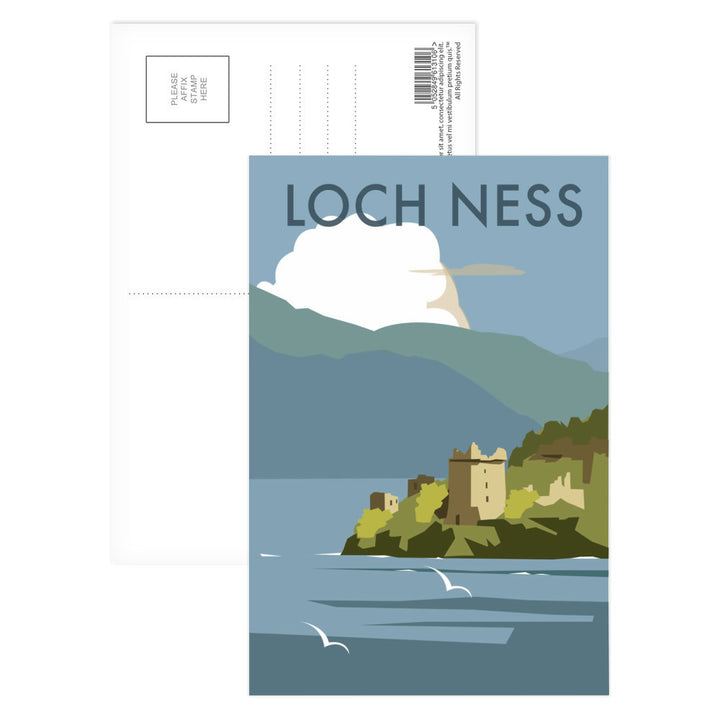 Loch Ness Postcard Pack