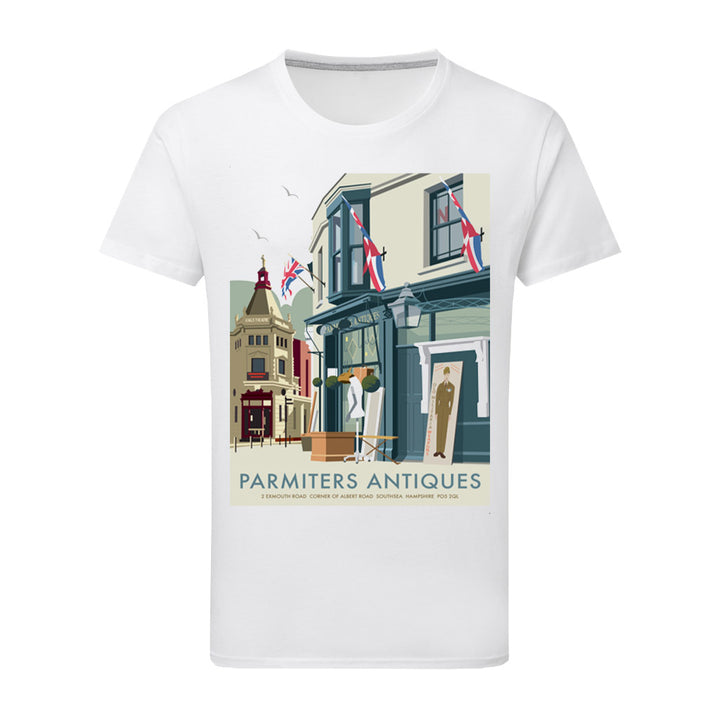 Parmiters Antiques T-Shirt by Dave Thompson