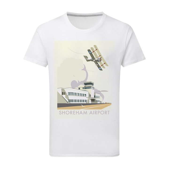 Shoreham Airport T-Shirt by Dave Thompson