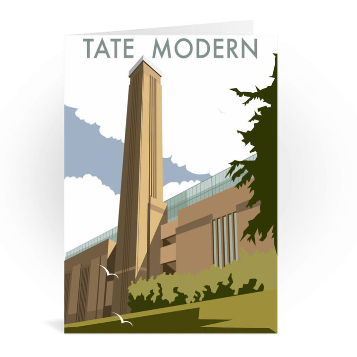 The Tate Modern, London Greeting Card 7x5