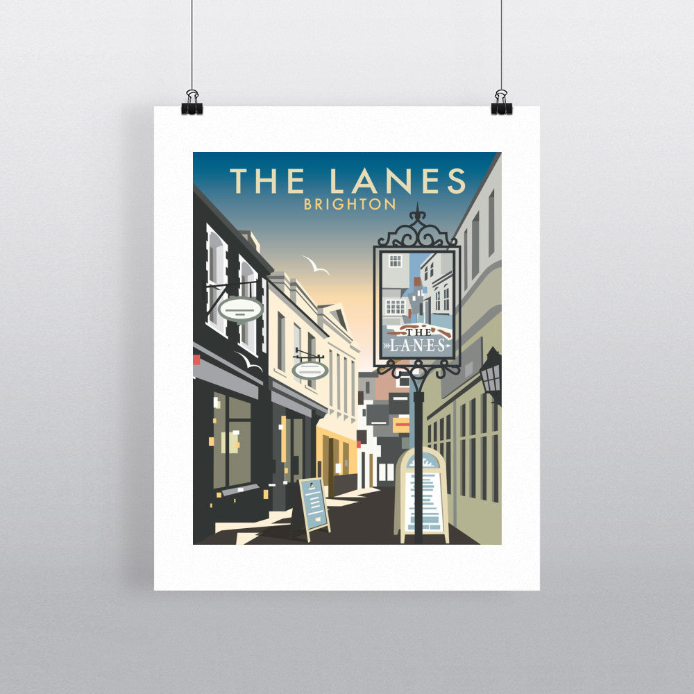 Brighton Lanes Art Brighton The Lanes — Neil Fendell