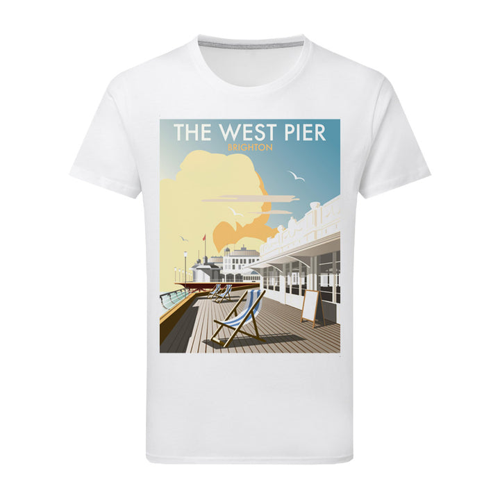 The West Pier T-Shirt by Dave Thompson