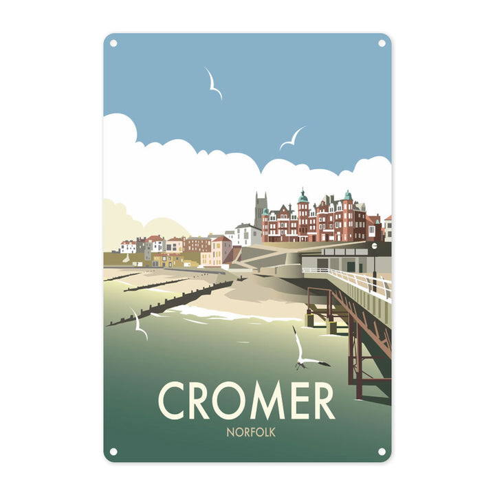 Cromer, Norfolk Metal Sign