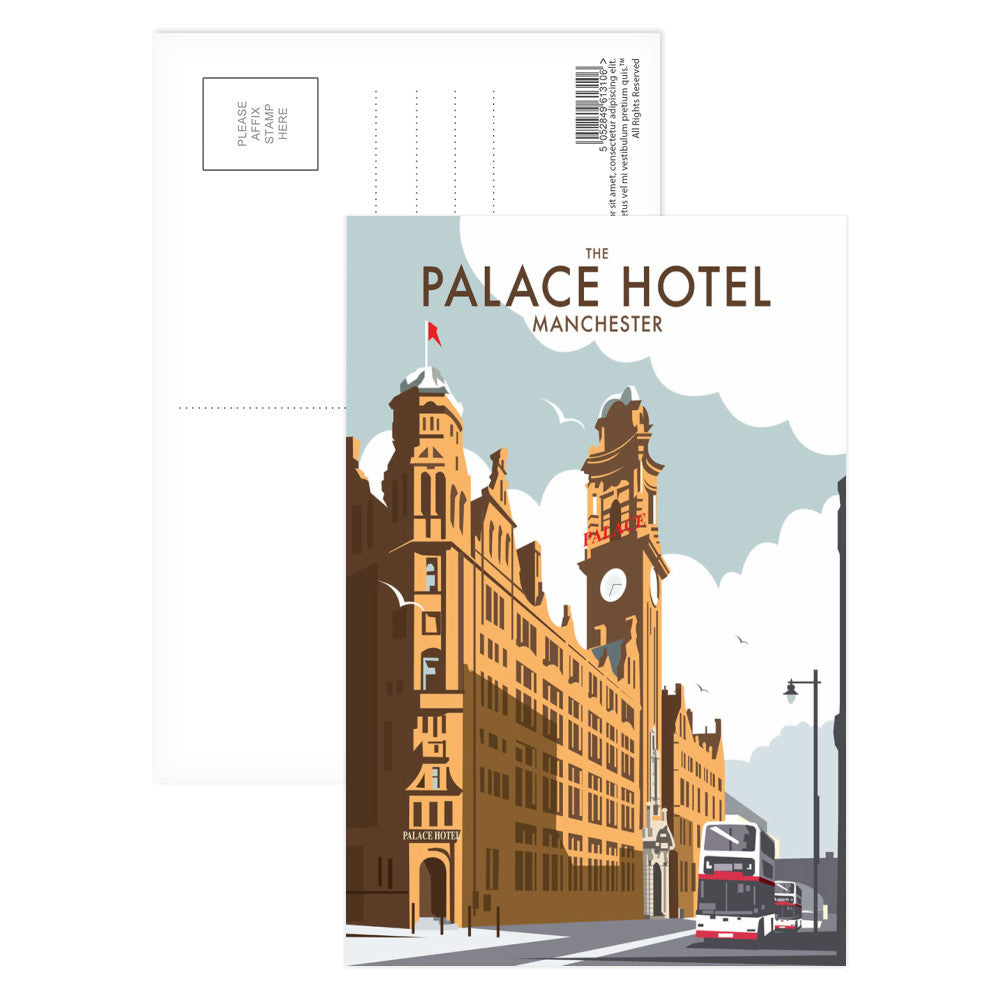 The Palace Hotel, Manchester Postcard Pack
