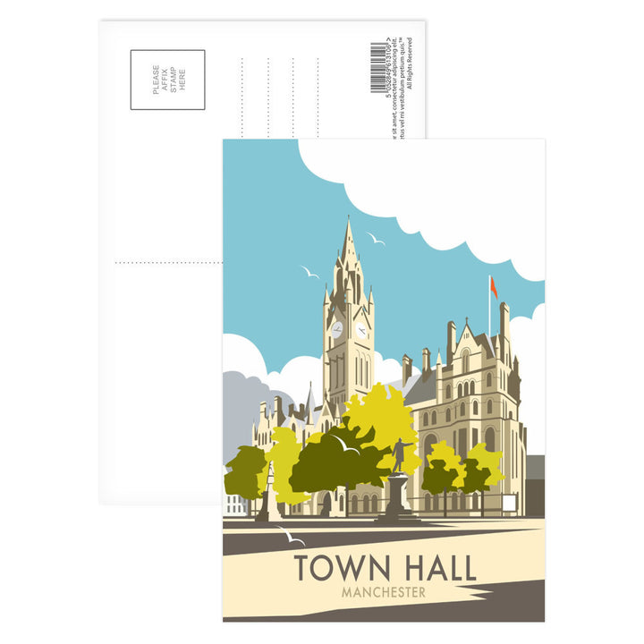 Manchester Town Hall Postcard Pack