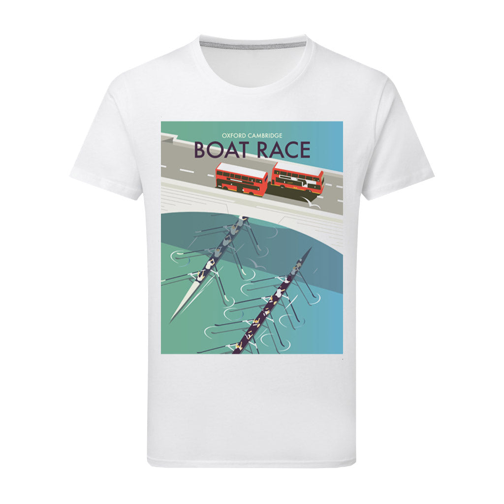 Boat Race TShirt by Dave Thompson Love Your Location