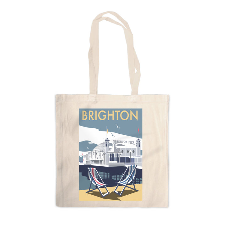 Brighton Pier Canvas Tote Bag