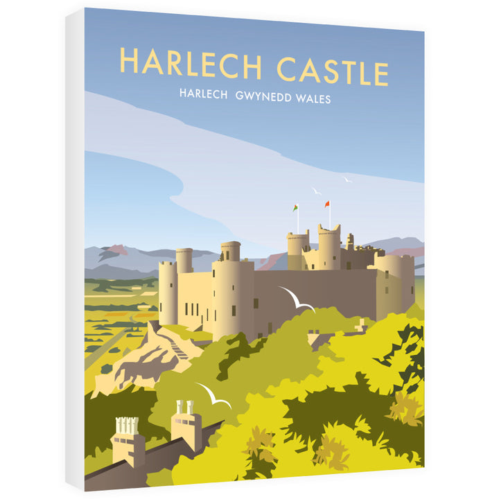 Harlech Castle Canvas