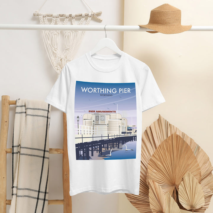 Worthing Pier T-Shirt by Dave Thompson