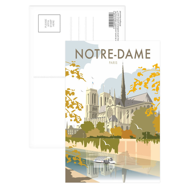 Notre-Dame, Paris Postcard Pack