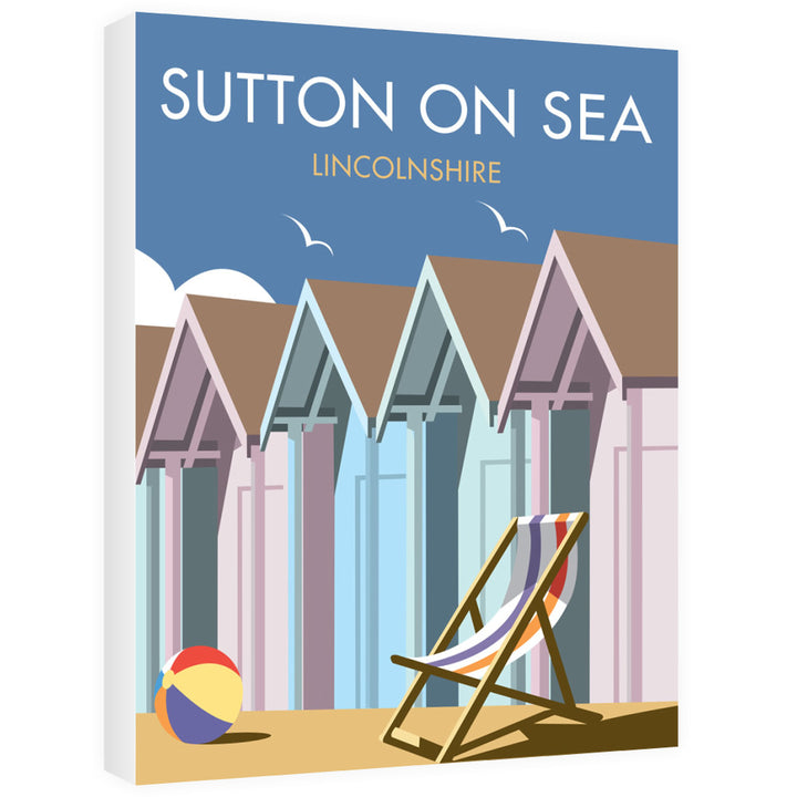 Sutton-On-Sea, Linconshire Canvas