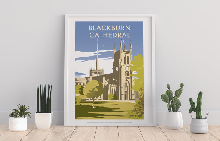 Blackburn Cathedral, Lancashire - Art Print