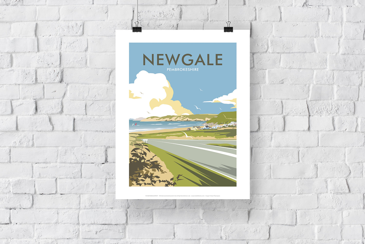 Newgale, Pembrokeshire - Art Print
