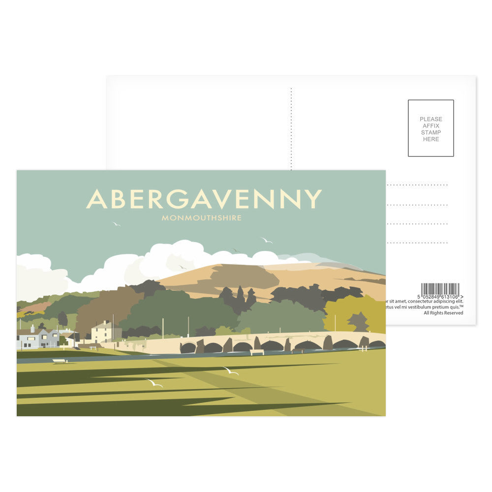 Abergavenny, South Wales Postcard Pack