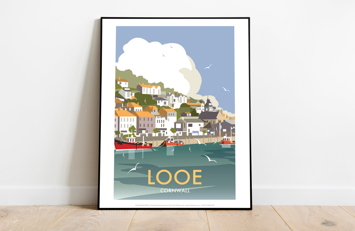 Looe, Cornwall - Art Print